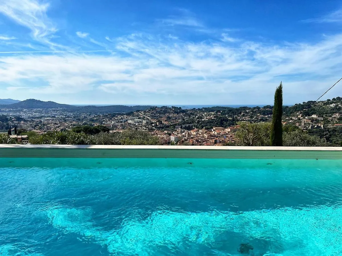 Magnifique Villa Au Calme, Vue Mer, Piscine Ollioules